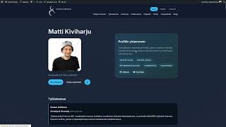 1 - Henkilökohtainen CV/Ansioluettelo verkkosivusto