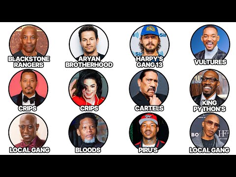 Hollywood Actors With Actual GANG TIES