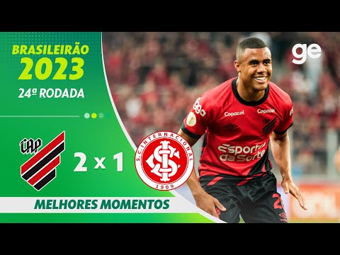 Gols e lances de Athletico Paranaense x Internacional