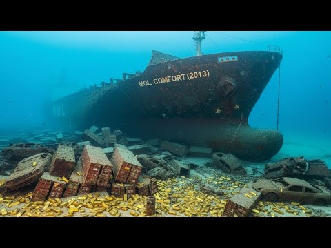 Salvaging the Mega Container Ship MOL Comfort (2013) | Billion-Dollar Cargo Found