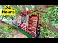 Living 24 Hours In Tree House Challenge पहेली बुझाओ काम चलाओ Chall