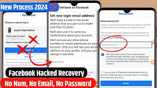 NEW! How to recover Hacked facebook account 2024 | Facebook account hacked how to recover