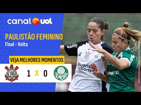 Paulista Women's Championship: Palmeiras is champion even after losing to Corinthians | Highlights