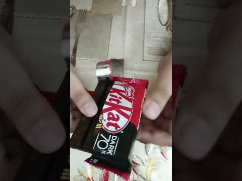 chocolate/kitkat Dark 70% #shorts#trending#shorts#viralvideo