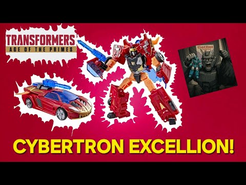 Transformers Age of the Primes Cybertron Excellion - GotBot True Review NUMBER 1293