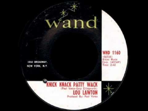 Lou Lawton  - Knick Knack Patty Wack  - WAND 1160