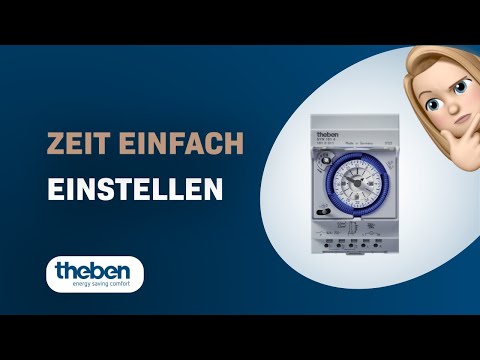 Wie man die Zeit auf Theben SYN 161 d einfach einstellt