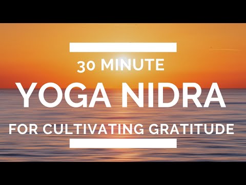 Gratitude Yoga Nidra
