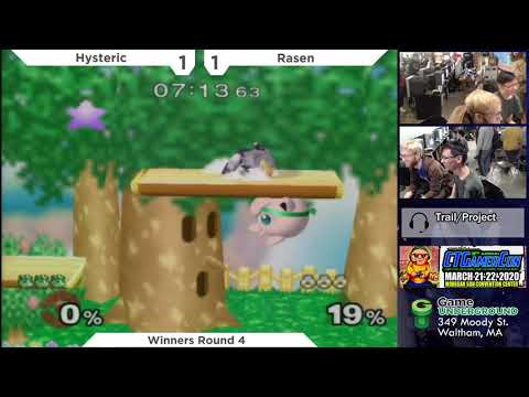 N.E. Melee Arcadian 7 - Hysteric (Jigglypuff) vs. Rasen (Sheik) - SSBM WR4