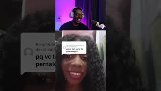 A voz é igual a do perna longa #shorts