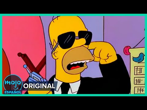 ¡Top 10 Mejores MOMENTOS de Homero Simpson en Español!