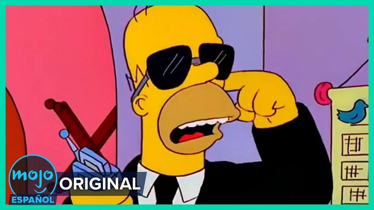 ¡Top 10 Mejores MOMENTOS de Homero Simpson en Español!