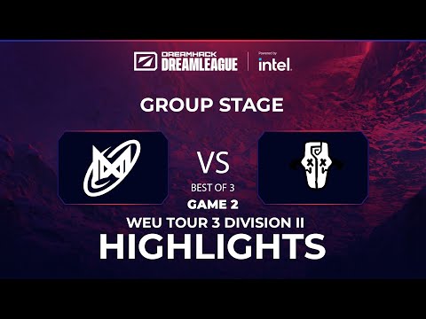 Game 2: Nigma Galaxy vs EU Rejects | BO3 DPC WEU 2022 Tour 3: Division I