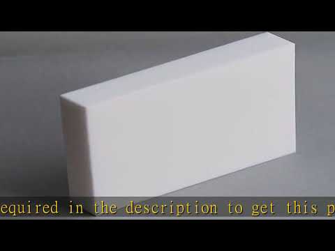 Macor, MAC2-161212, Machinable Ceramic Sheet, 1" Thick X 12" X 12"