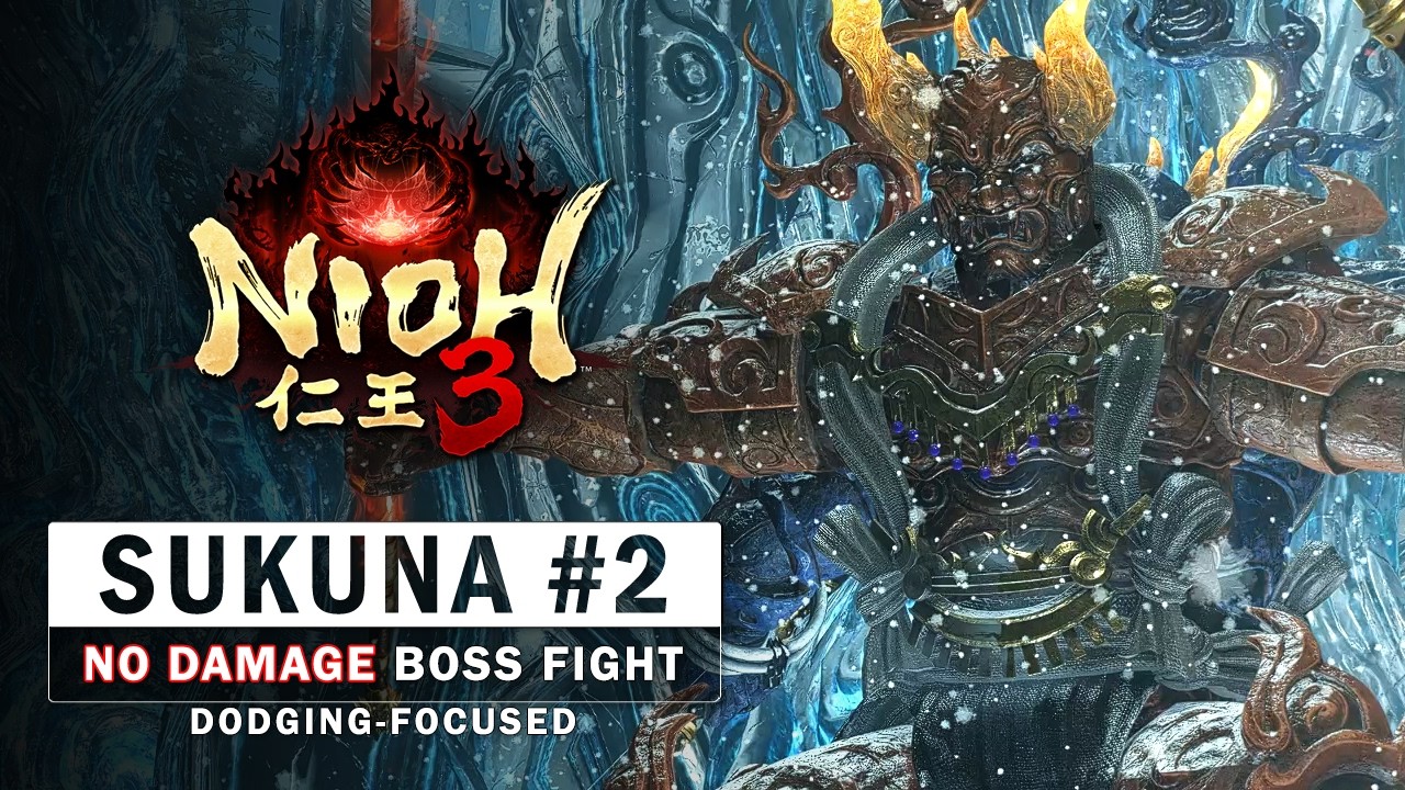 Nioh 3 - Ryomen Sukuna #2 Boss Fight (No Damage)