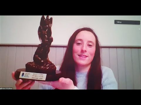 Áine Terry O'Sullivan picks up Celtic Ross Hotel West Cork Sports Star monthly award