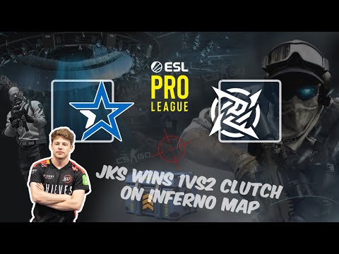 Jks wins 1vs2 clutch on Inferno map, Complexity vs NIP, ESL Pro League Season 13