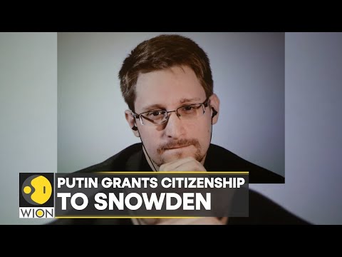 President Putin grants Russian citizenship to US whistleblower Edward Snowden | World News | WION
