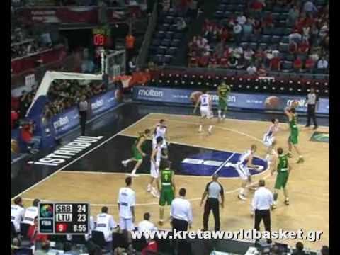 Serbia vs Lithuania 88-99 Highlights 3rd Place World Championship 2010 Men Basketball Turkey FIBA