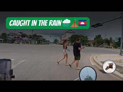 Exploring Angkor Wat in the Rain 🌧️ | Siem Reap Cambodia Travel Vlog