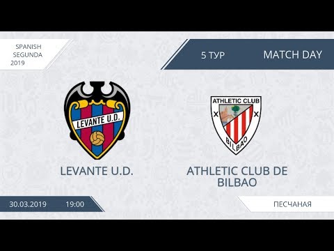 AFL19. Spain. Segunda. Day 5. Levante U.D. - Athletic Club de Bilbao.