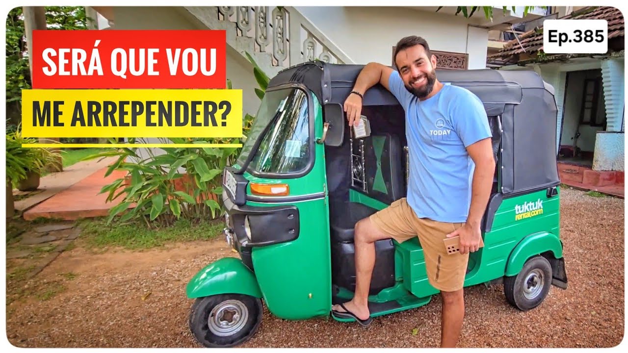 NEW CHALLENGE, LET'S TRAVEL BY TUK TUK (SRI LANKA)