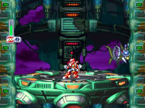Megaman X4 - Zero - Split Mushroom: Bio Laboratory