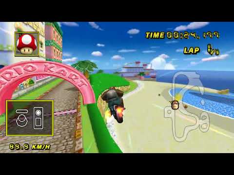 [MKW PR] GCN Peach Beach - 1:07.114 (glitch)