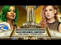 WWE 2K22 WrestleMania Jade Cargill Vs Becky Lynch Smackdown Women S Championship
