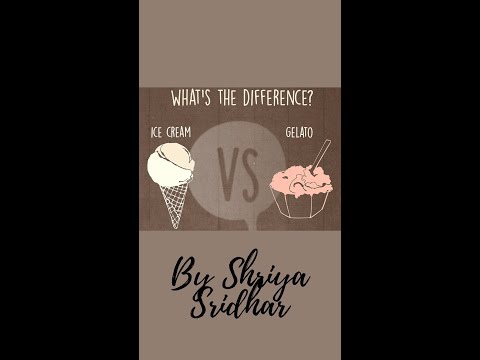 🍦🍧🍨Icecream vs Gelato - which one do you like?