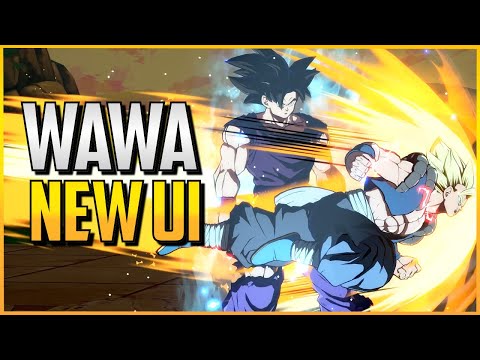 DBFZR ▰ Wawa Tries Out New Ultra Instinct Goku【Dragon Ball FighterZ】