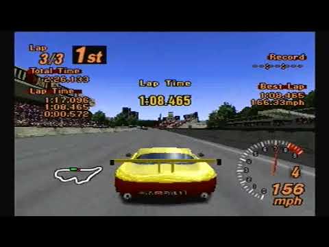 Gran Turismo 2 PS1: Grand Valley East Section