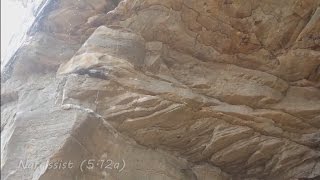 Sport Climbing on Narcissus at the New River Gorge, WV