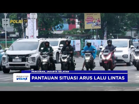 NTMC POLRI - PANTAUAN ARUS LALU LINTAS SORE 02/12/2025