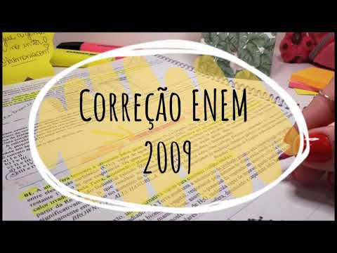 Correção ENEM 2009 - Biologia