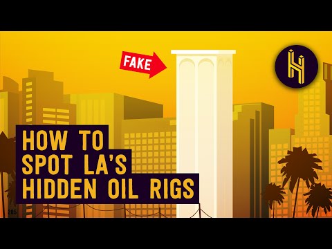 The Fake Buildings That Hide LA’s Massive Oil Industry