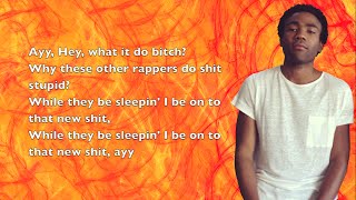 Childish Gambino - Sunrise - Lyrics