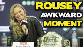 WATCH: Ronda Rousey in X-rated sex gaffe gets UFC fans going - Daily Star