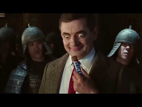 Snickers Mr Bean TV advert - Subtitled