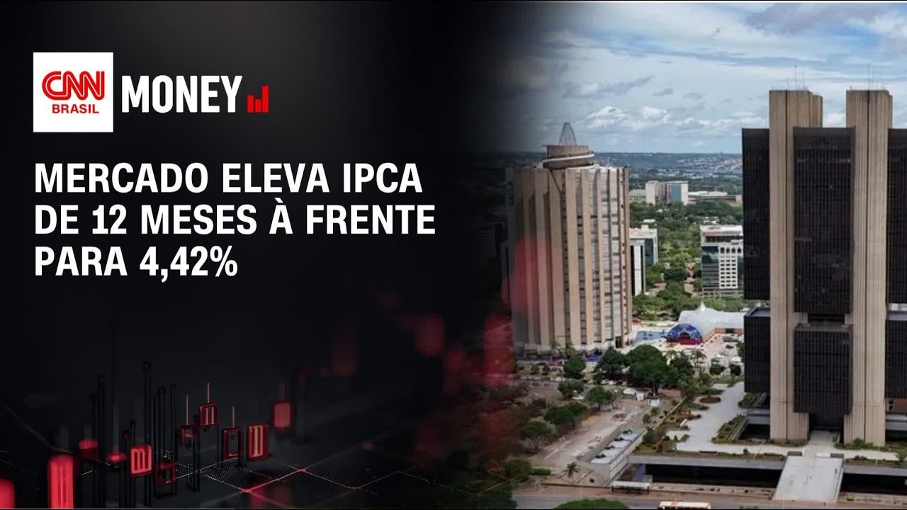 Mercado eleva IPCA de 12 meses à frente para 4,42% | ABERTURA DE MERCADO