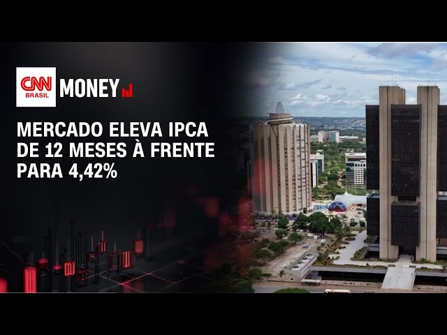 Mercado eleva IPCA de 12 meses à frente para 4,42% | ABERTURA DE MERCADO