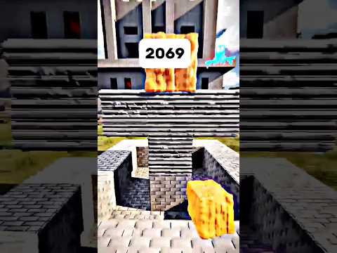 🔥ALONE WOLF SURVIVAL!🔥 2023-2069 Minecraft Madness! #shorts