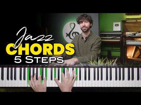 How to PLAY Jazz Chords | Piano Tutorial (5 Steps)