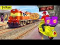 Pizza Delivery To Train Passenger In Railway Station Street Food Hindi Kahani Hindi Moral Stories