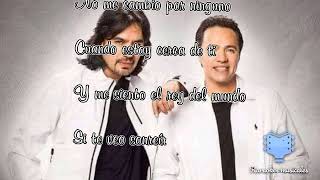 Los temerarios no me cambio por ninguno karaoke (con coros)