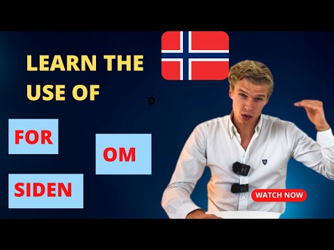 Important time expressions In Norwegian🇳🇴