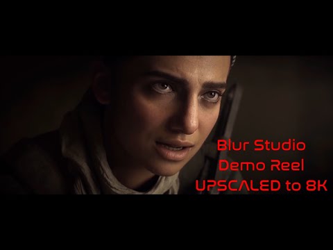 BLUR STUDIO DEMO REEL (8K ULTRA HD) Upscaled with Machine Learning AI