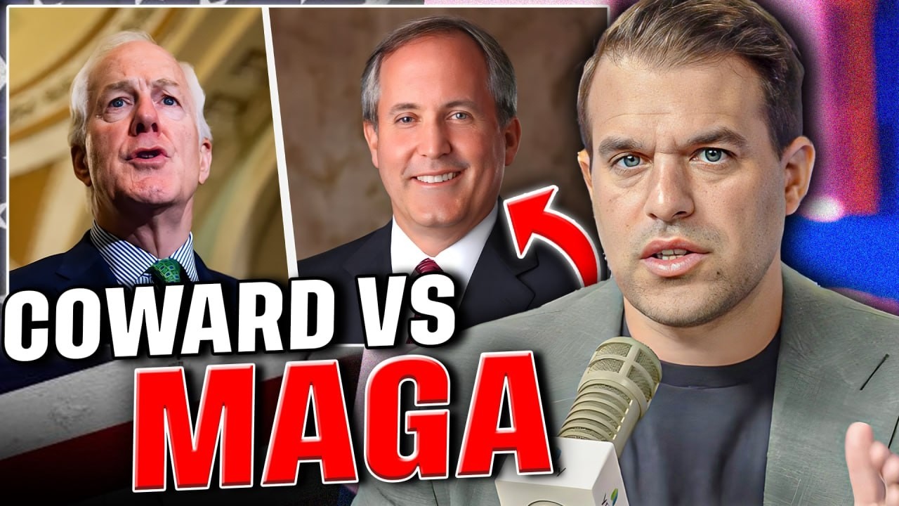 Who Is More MAGA: Fighter Ken Paxton or Coward John Cornyn