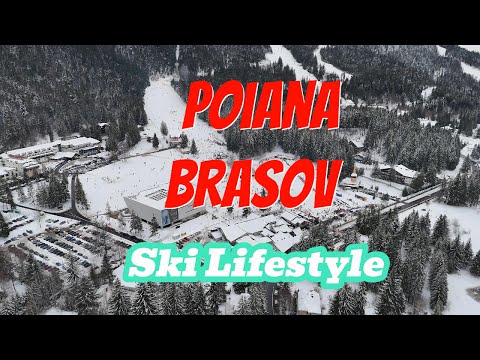 ⛷️Skiing in Poiana Brasov Romania | Cinematic 4K Experience✨