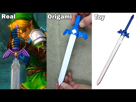 Link's Master Sword | Legend of Zelda | Pure Origami